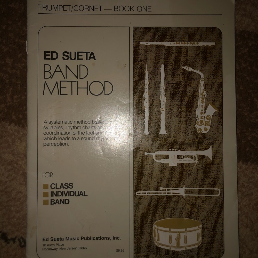 Trumpet/Cornet Book 1